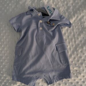 Carter's Soft Blue Baby Outfit